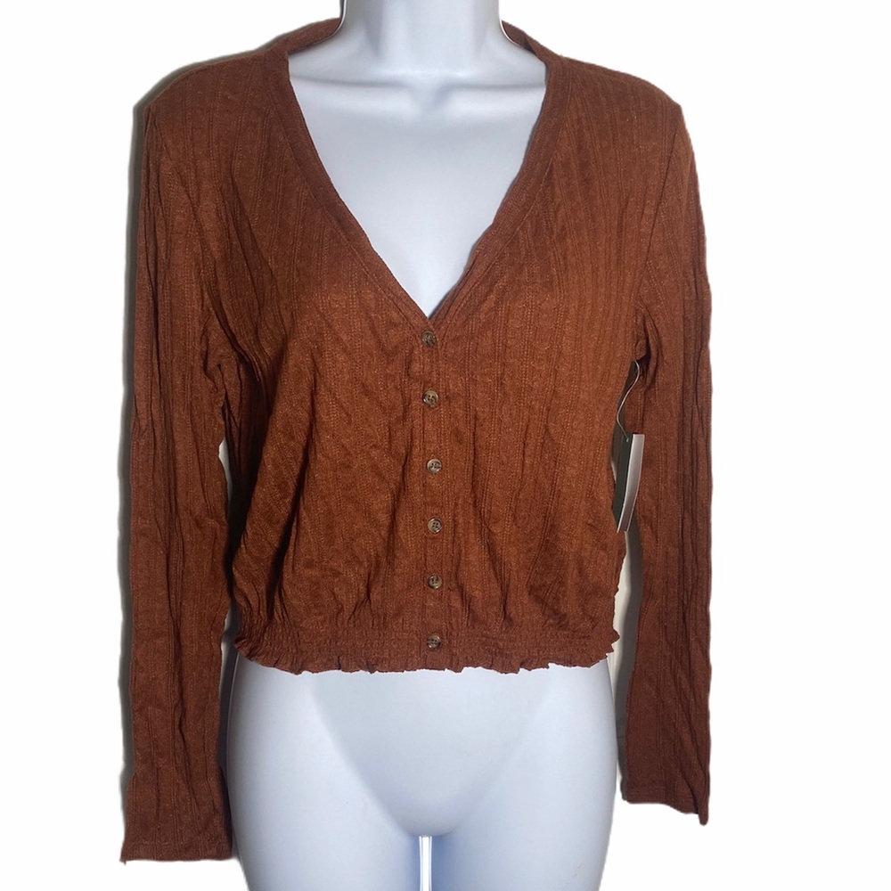 Abound Brown Cardigan